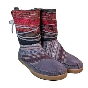 New Toms Nepal Suede Women’s Ankle Booties 8.5